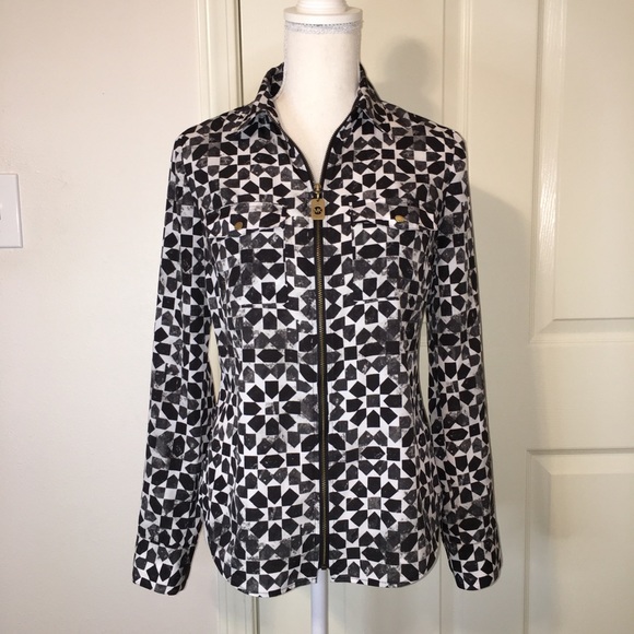 MICHAEL Michael Kors Tops - Michael Kors Full Zip Blouse